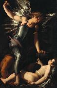 Giovanni Baglione The Divine Eros Defeats the Earthly Eros oil painting reproduction